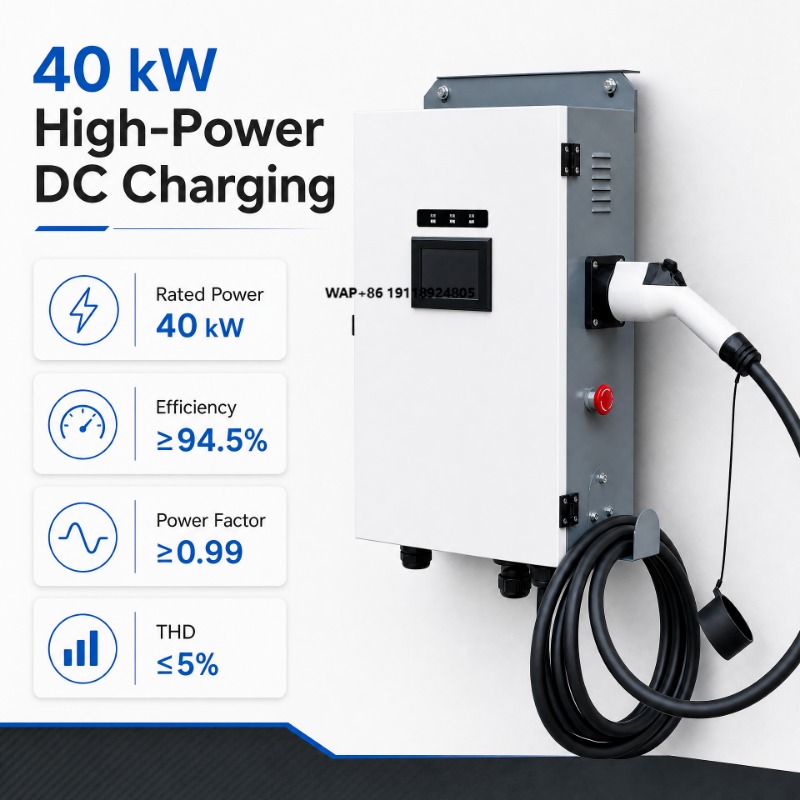 Fast Ev Charger - Estações de Carregamento Montadas no Chão,