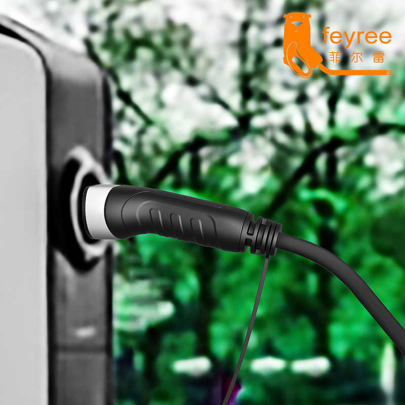 Ev Charger Adapter - Feyree Type2 Plugue Macho Carregador EV