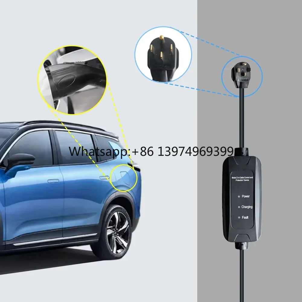Portable Ev Charger - Estação de Carregamento AC Portátil de