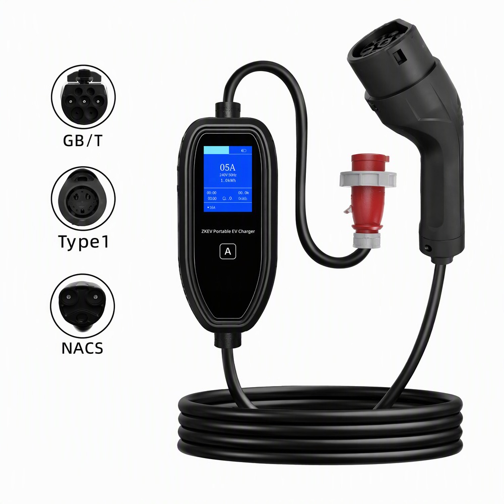Home Ev Charger - Carregador portátil para veículos elétricos, estação
