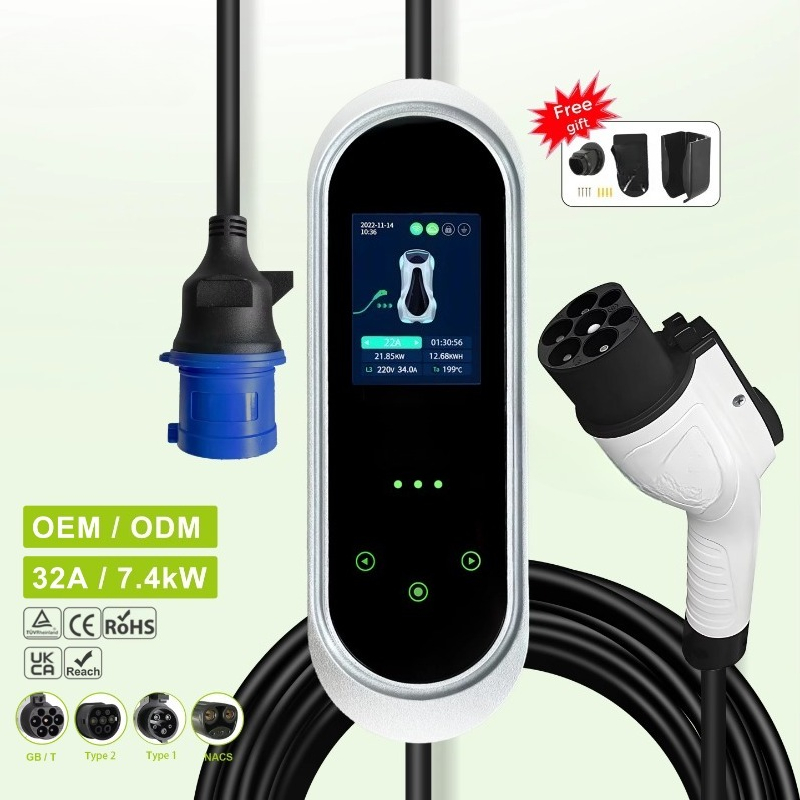 Carregador Portátil para Veícu - Portable Ev Charger avaliação e preço