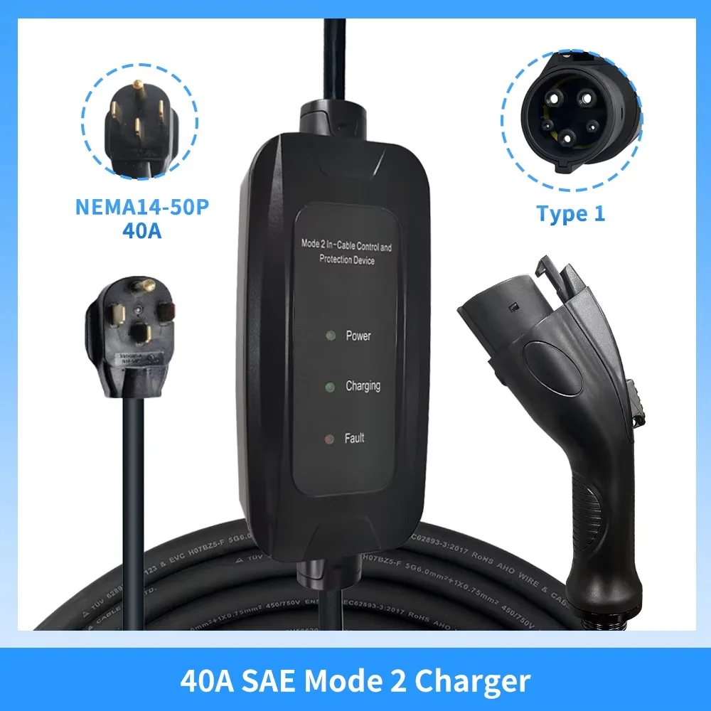 Estação de Carregamento AC Por - Portable Ev Charger avaliação e preço