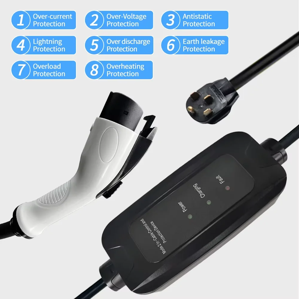 Estação de Carregamento AC Por - Portable Ev Charger avaliação e preço