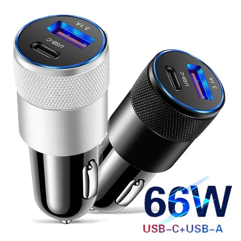 Carregador de carro USB de 66W - Fast Ev Charger avaliação e preço