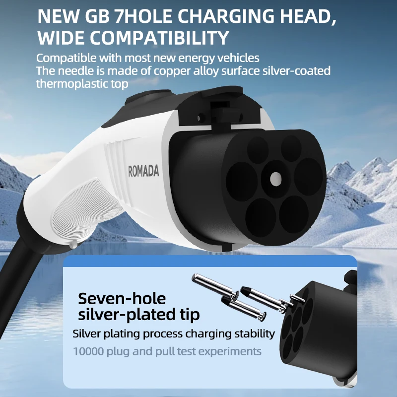Para veículo elétrico 7kw 32a  - Ev Charger Adapter avaliação e preço