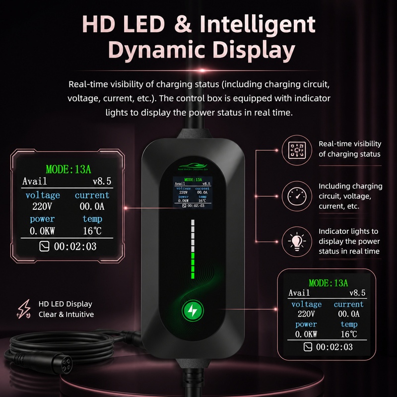 Carregador de Veículo Elétrico - Portable Ev Charger avaliação e preço